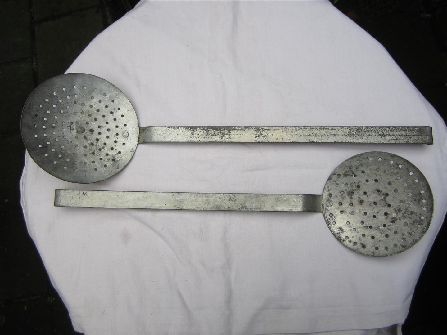 WW2 German Pair of Field Kitchen Ladles